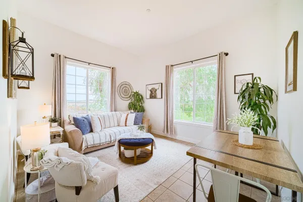 a view of a tennis court