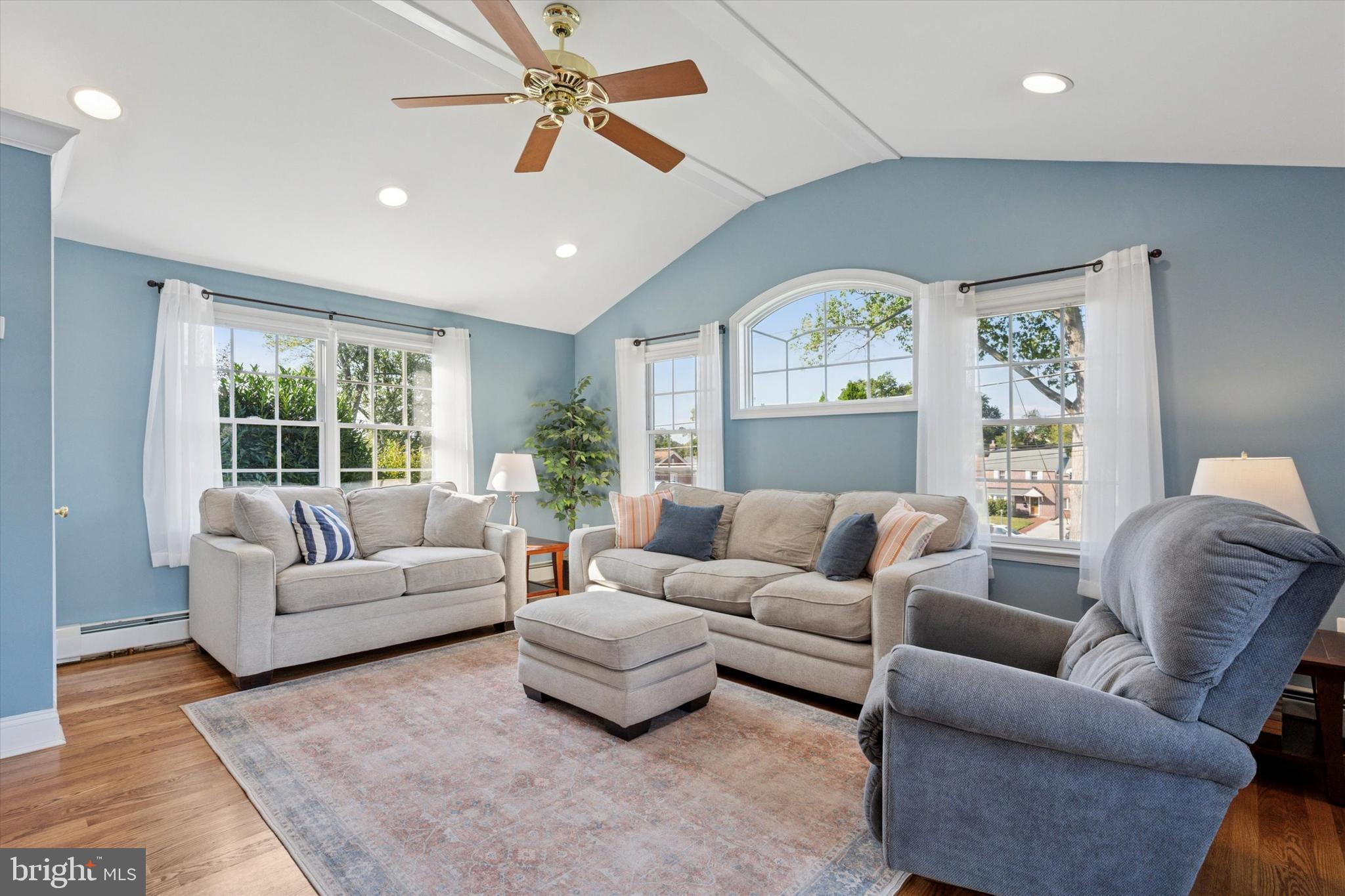 141 Friendship Road Drexel Hill, PA 19026 - Photo 16 of 34 a living room with furniture and a large window