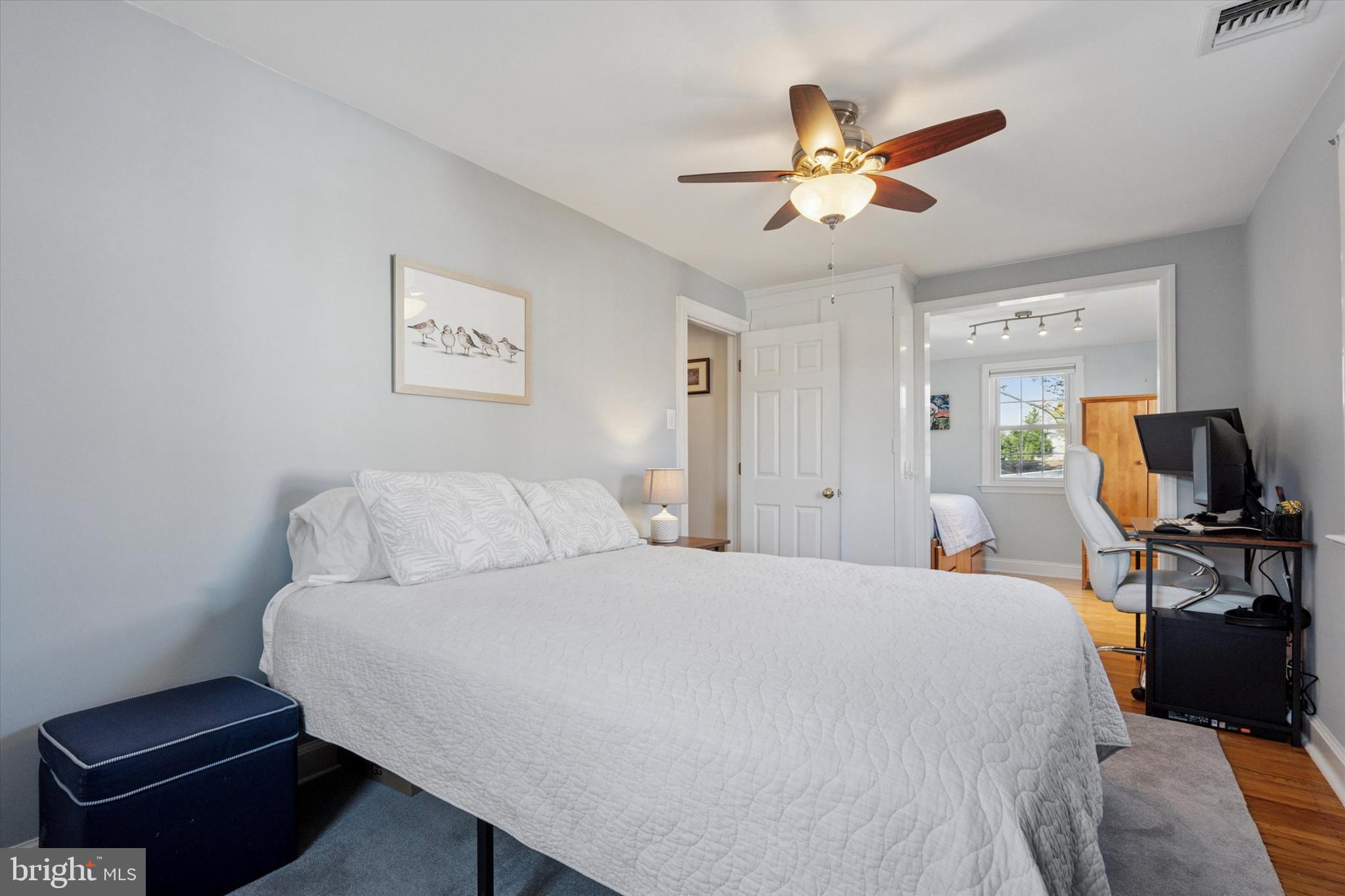 141 Friendship Road Drexel Hill, PA 19026 - Photo 21 of 34 a bedroom with a bed and a desk