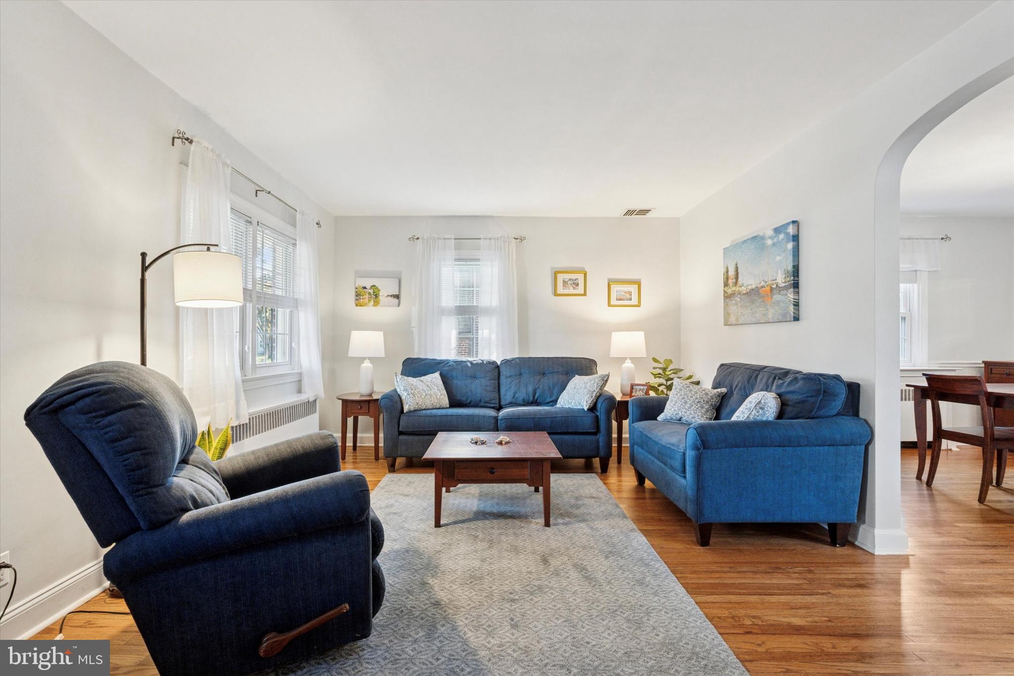 141 Friendship Road Drexel Hill, PA 19026 - Photo 5 of 34 a living room with furniture and a couch