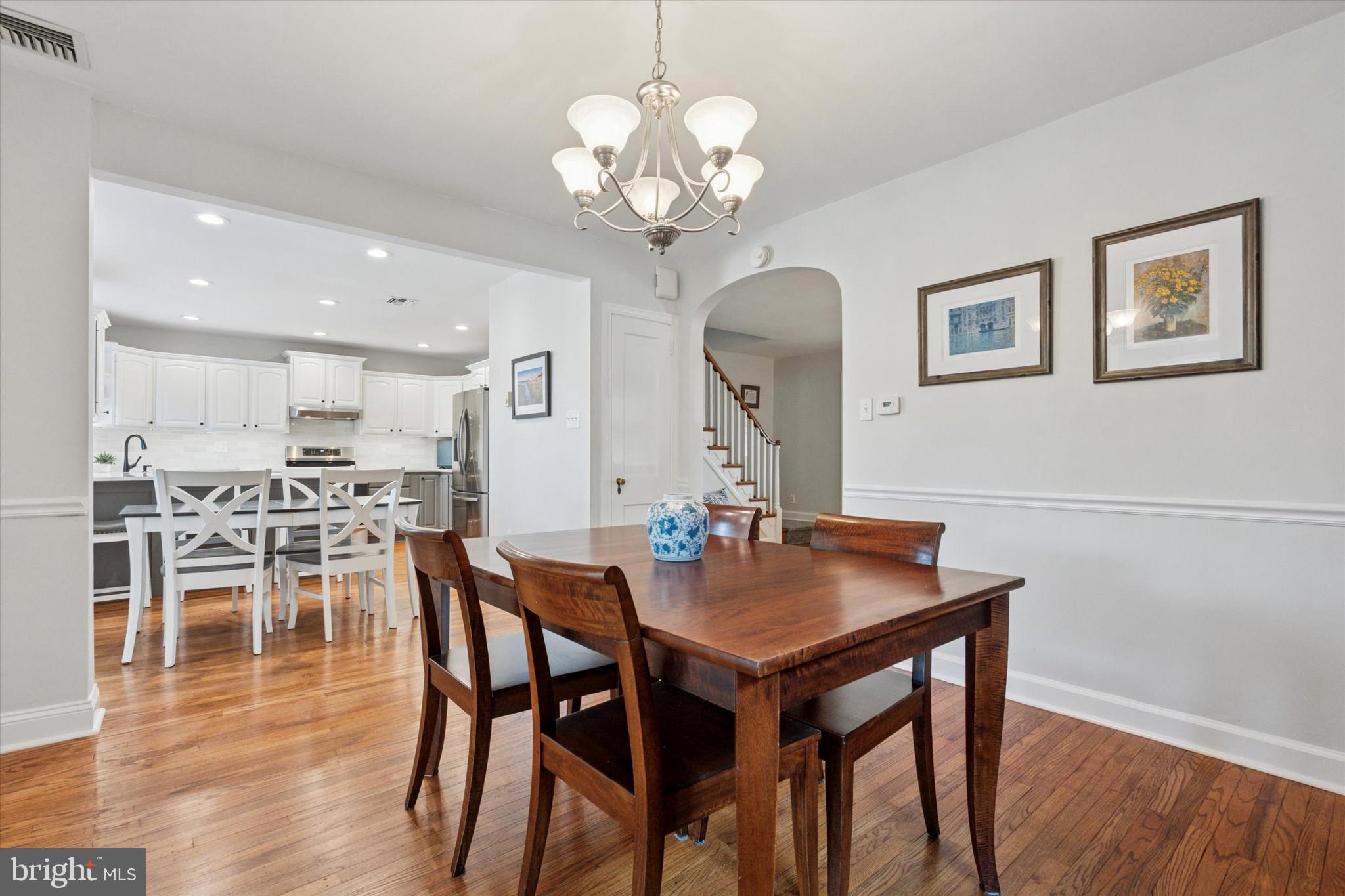 141 Friendship Road Drexel Hill, PA 19026 - Photo 8 of 34 a view of a dining room with furniture and wooden floor