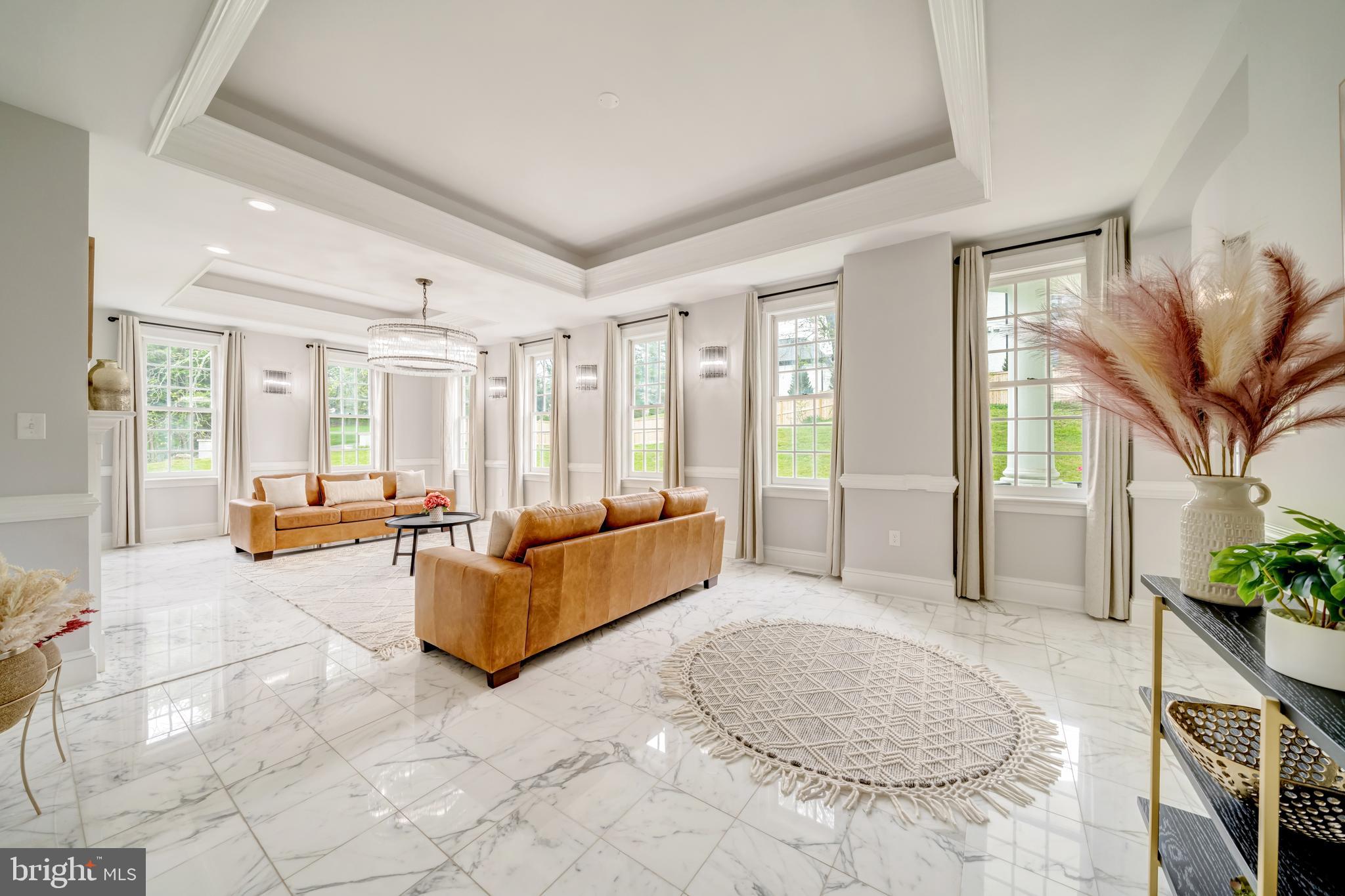 1111 Towlston Road McLean, VA 22102 - Photo 16 of 49 a living room with furniture and a potted plant