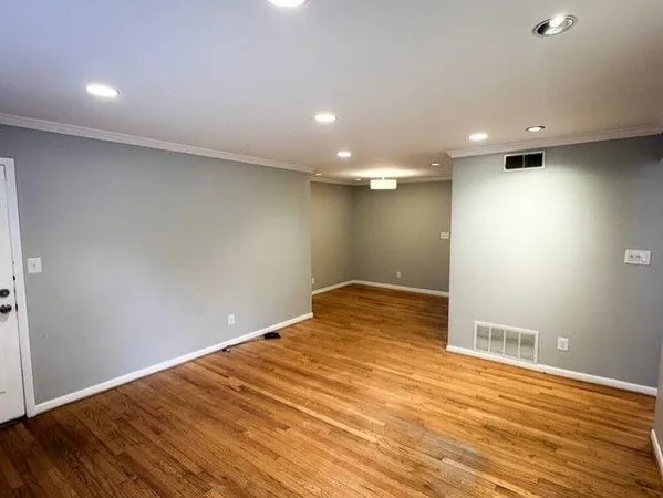 a view of empty room