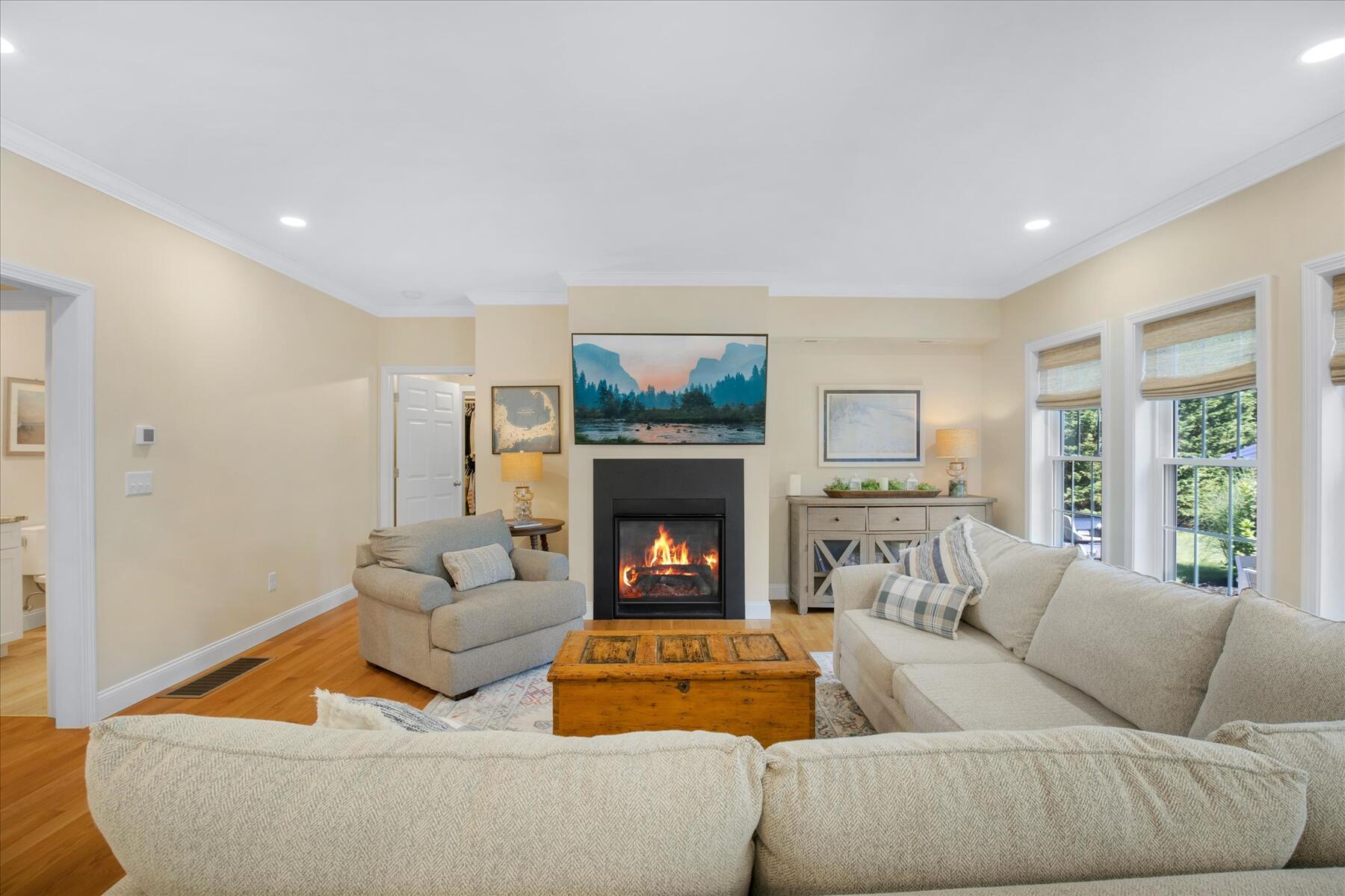 77 Long Road Harwich, MA 02645 - Photo 10 of 68 Living room w gas fireplace