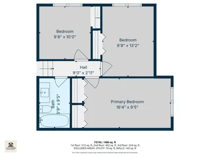 a picture of a floor plan