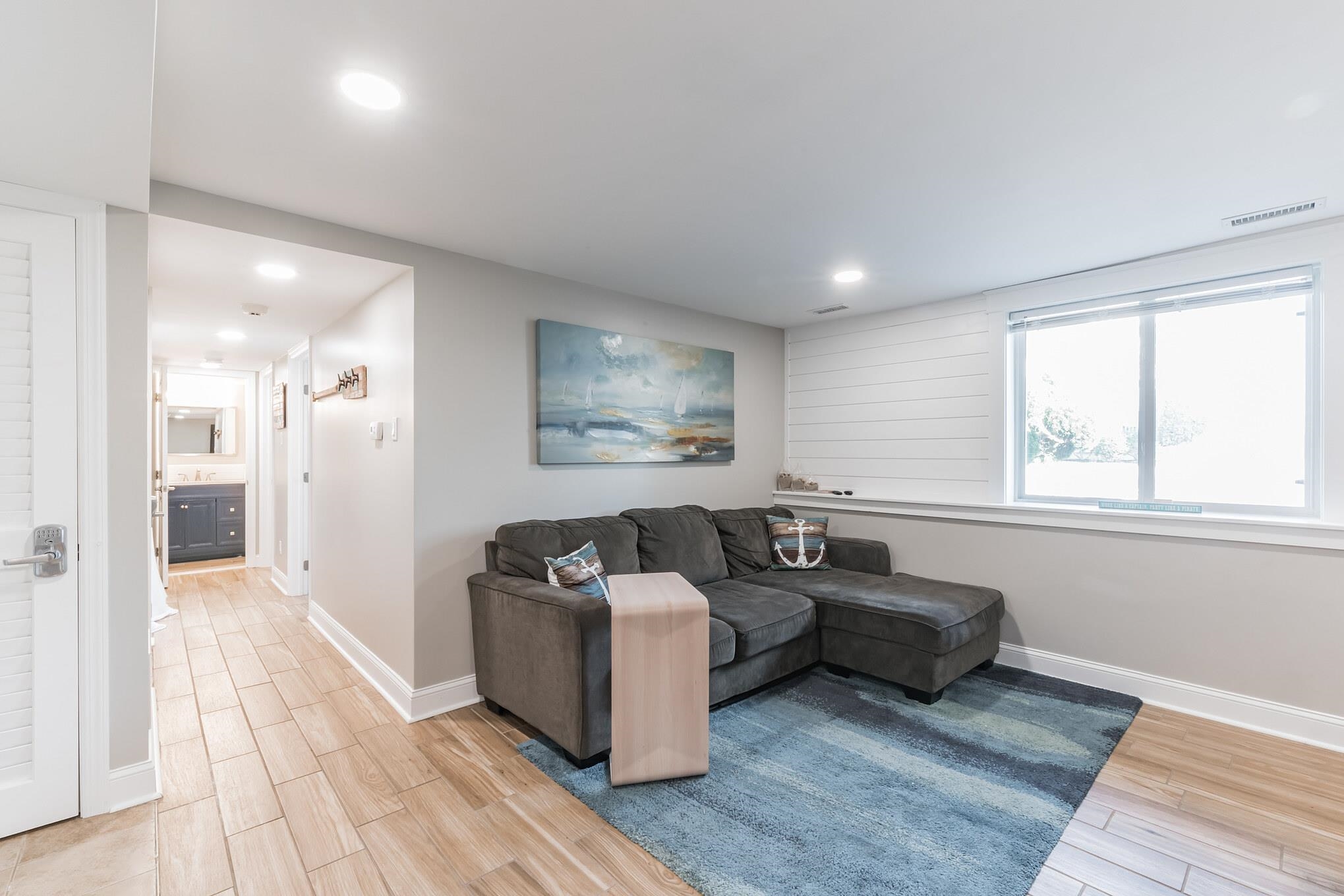 15 99th Street, Unit A Stone Harbor, NJ 08247 - Photo 12 of 41 a living room with furniture and a hard wood floor