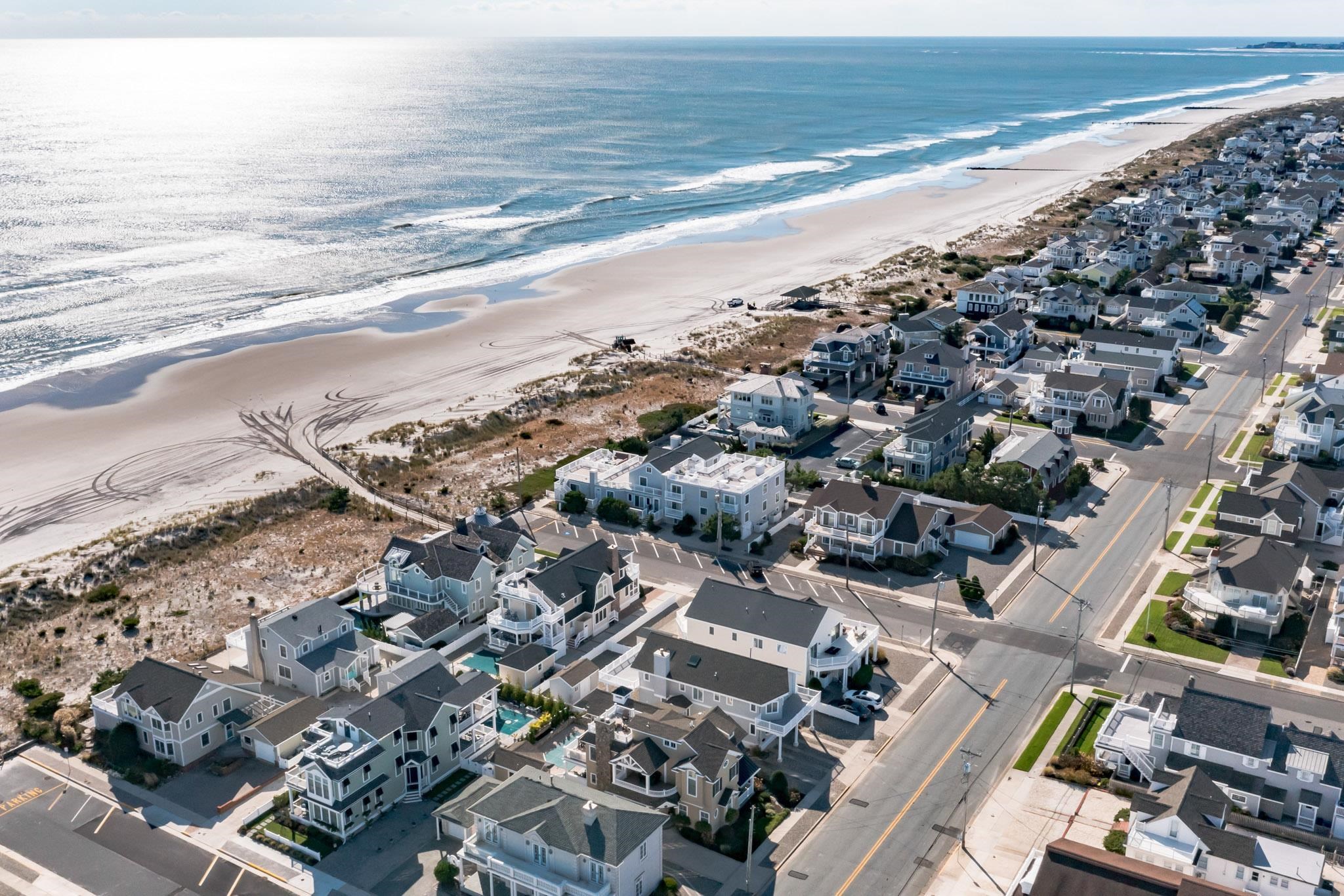 15 99th Street, Unit A Stone Harbor, NJ 08247 - Photo 37 of 41 an aerial view of beach and ocean