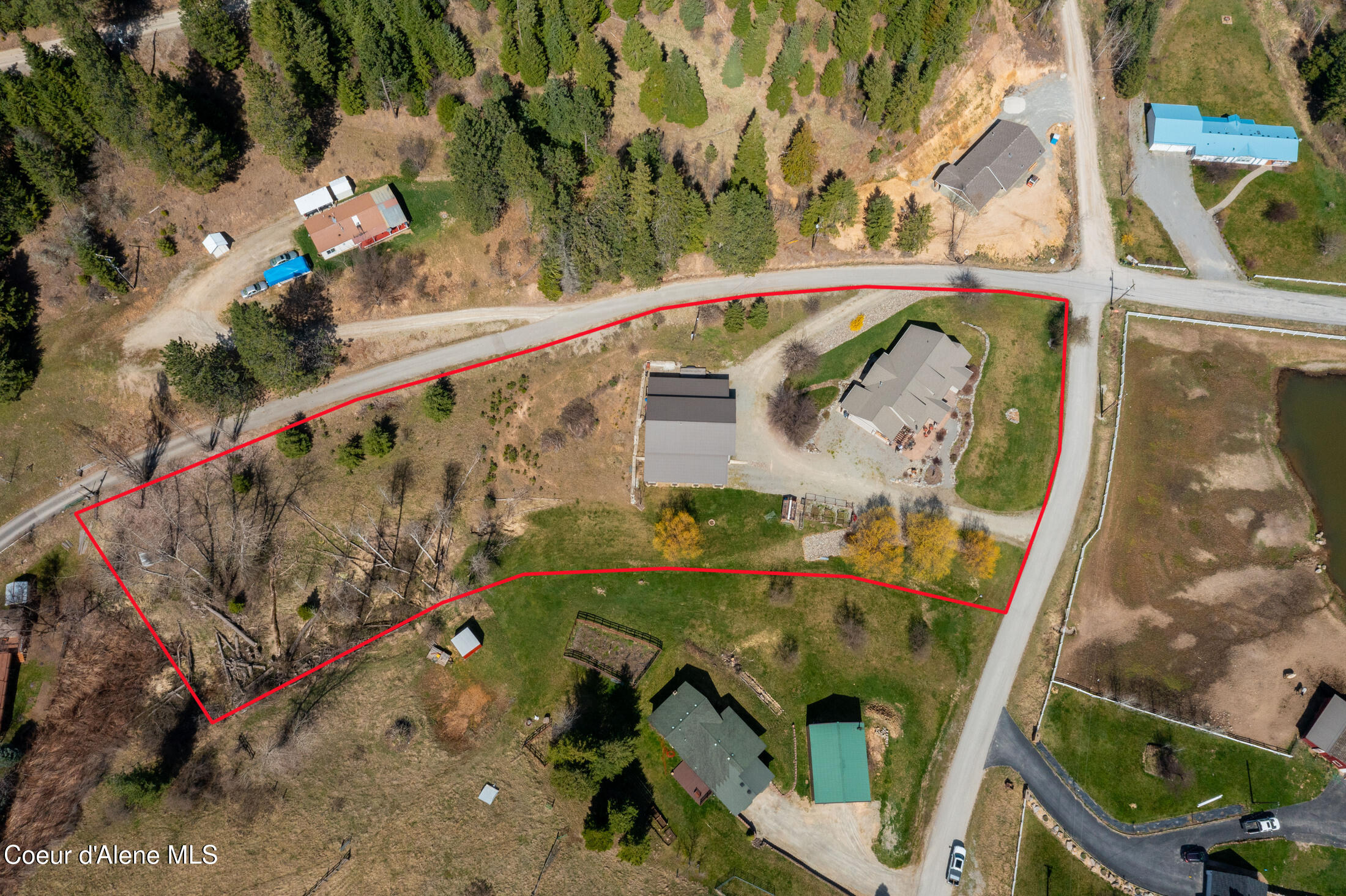 24 Cegnar Road Kingston, ID 83839 - Photo 2 of 86 1A Resized Aerial