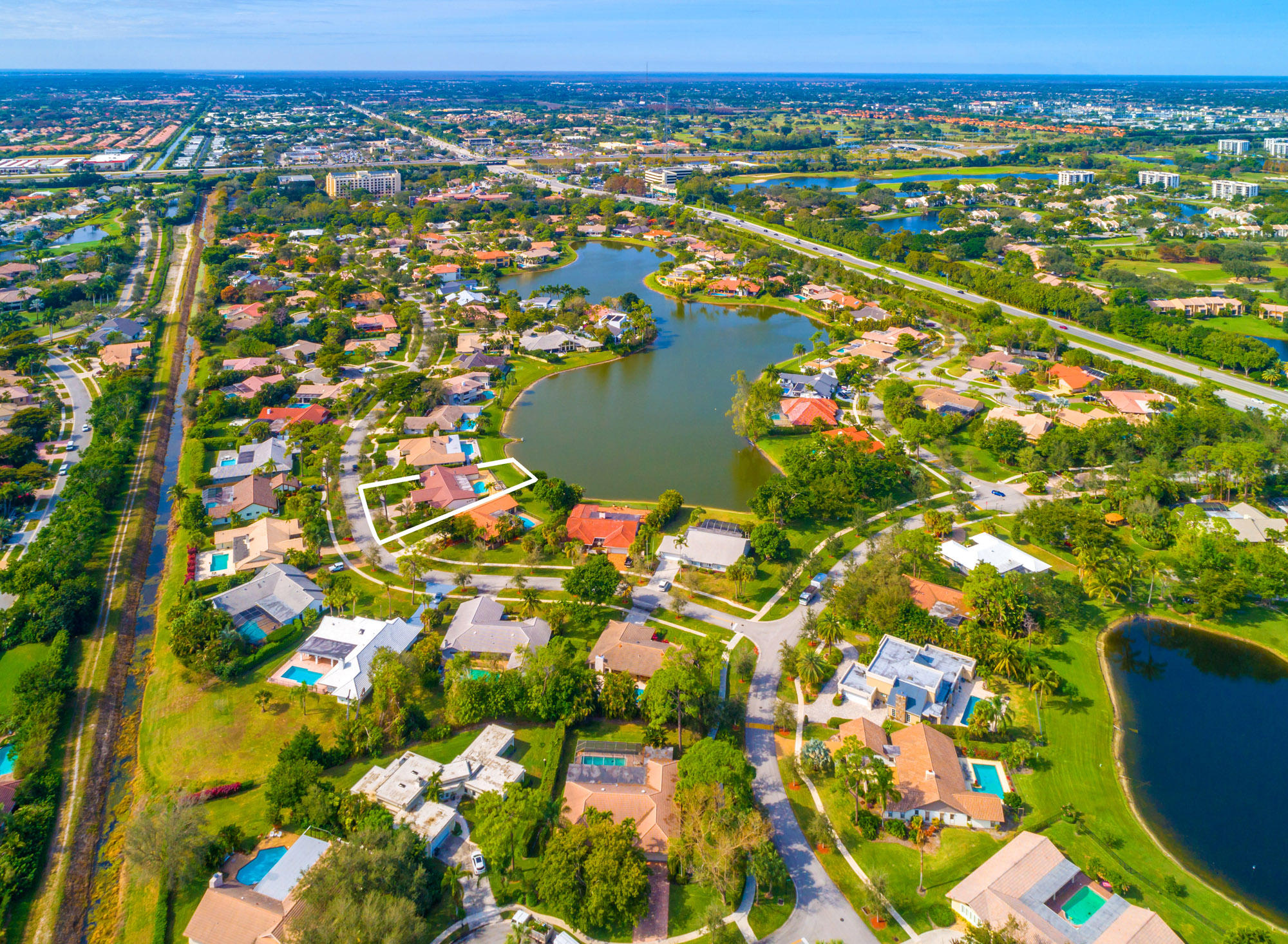 7675 Estrella Circle Boca Raton, FL 33433 - Photo 42 of 44 Aerial