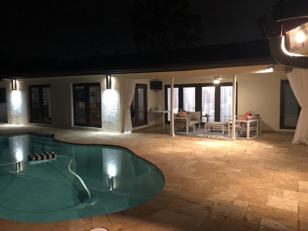 7675 Estrella Circle Boca Raton, FL 33433 - Photo 10 of 44 Back Area at Night