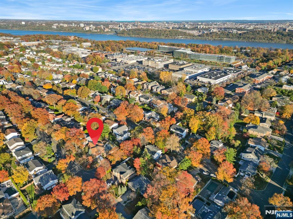 51 Anderson Avenue Englewood Cliffs, NJ 07632 - Photo 42 of 46 an aerial view of residential building with parking space