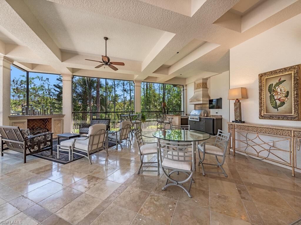 29115 Teramo Way Naples, FL 34110 - Photo 25 of 49 Expansive covered lanai - outdoor living