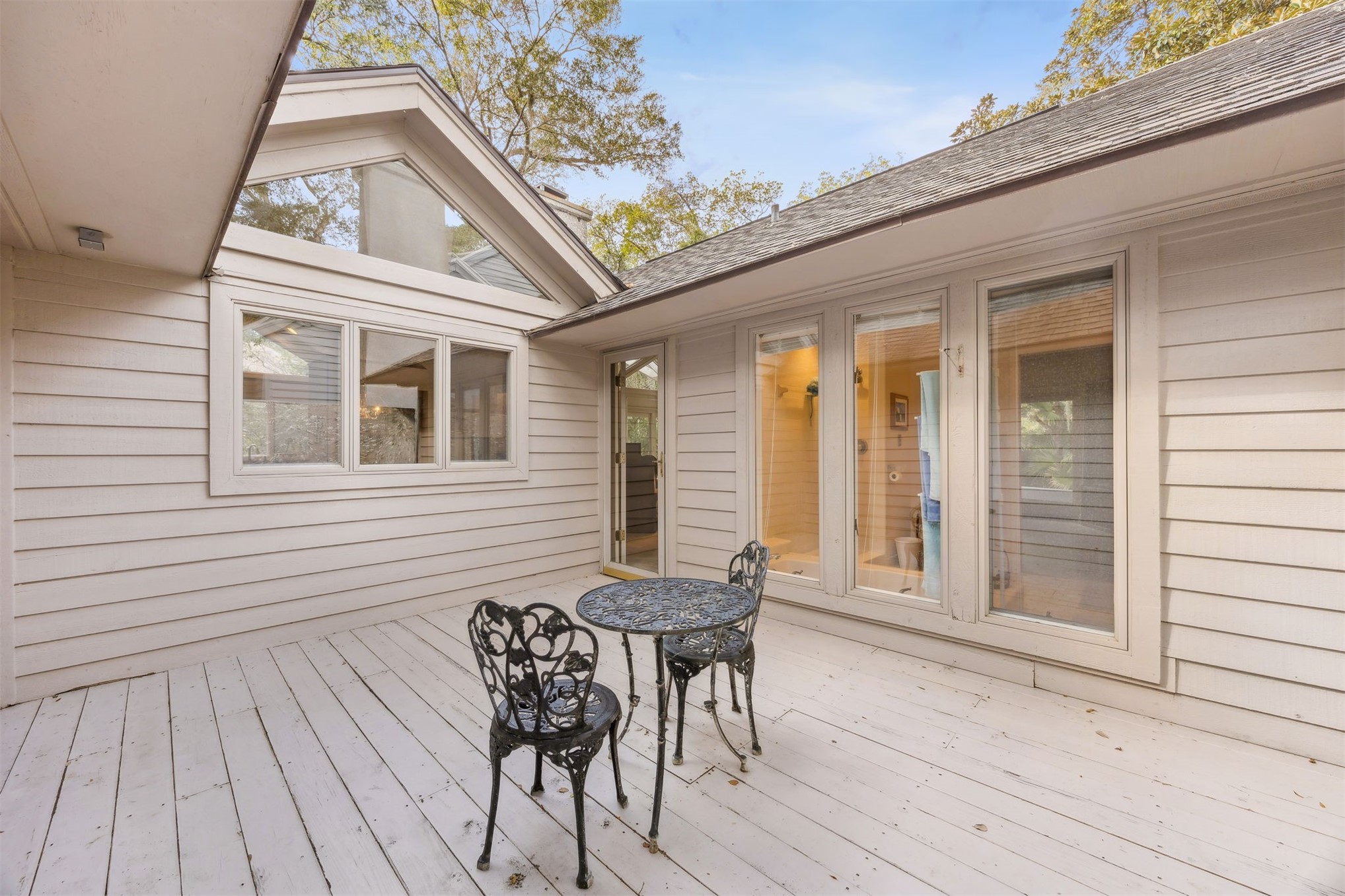 59 Laurel Oak Road Fernandina Beach, FL 32034 - Photo 13 of 54 a view of a two chairs in the balcony