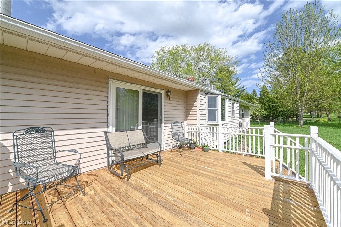 13425 Chardon-Windsor Road Chardon, OH 44024 - Photo 45 of 50 Wooden deck featuring a yard