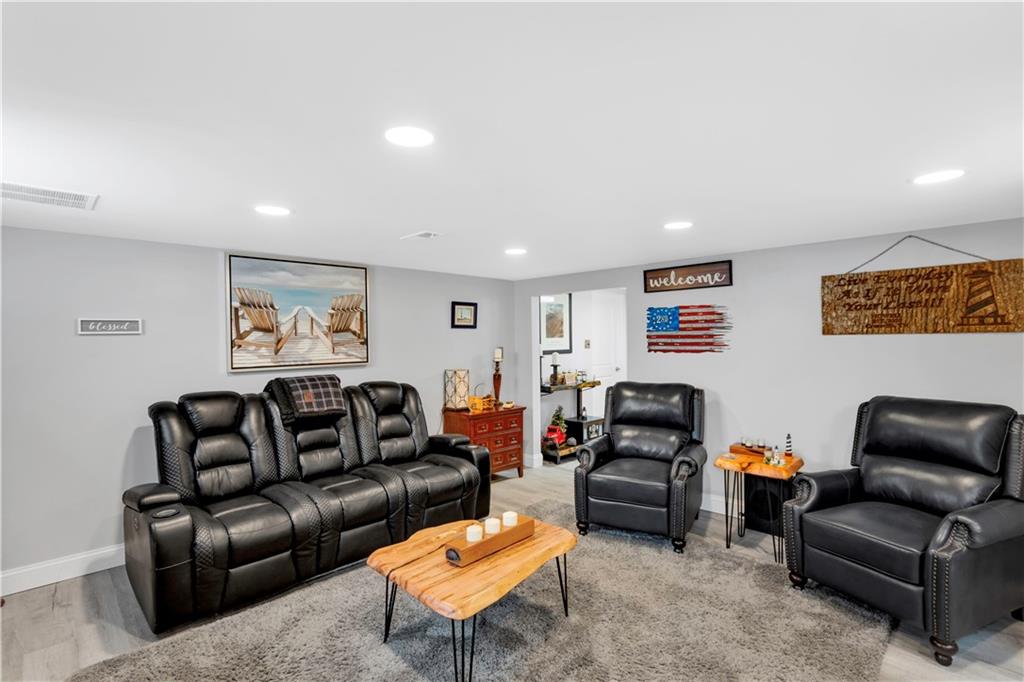 6096 Kemerer Hollow Road Export, PA 15632 - Photo 22 of 47 Lower level Bedroom with walk in closet and beautiful bathroom