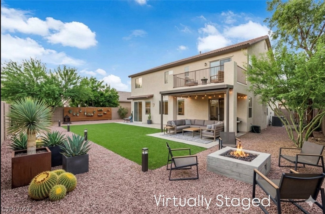 7511 Shadow Estates Way Las Vegas, NV 89113 - Photo 20 of 94 BACKYARD SPACE VIRTUALLY STAGED