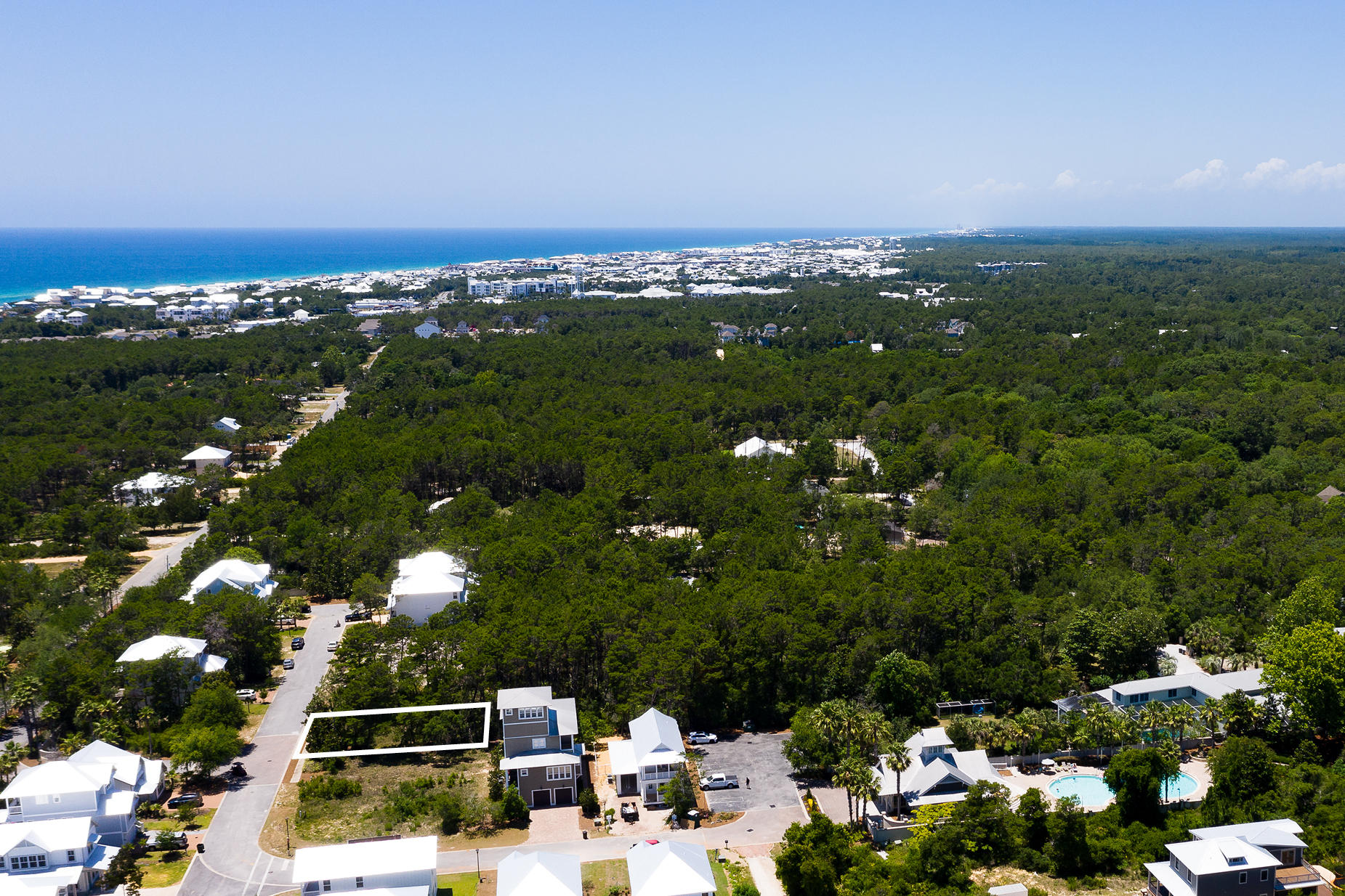 Lot 142 West Grande Pointe Dr Inlet Beach Inlet Beach, FL 32461 - Photo 4 of 11 a view of a city