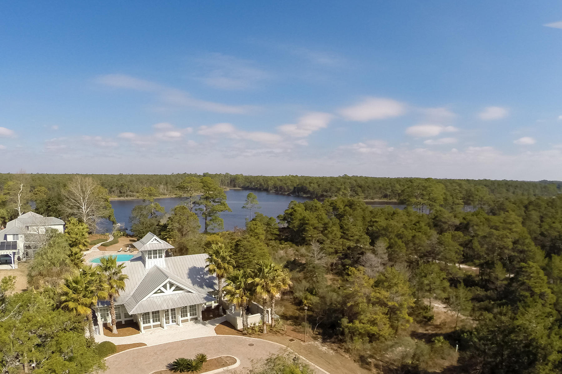 Lot 142 West Grande Pointe Dr Inlet Beach Inlet Beach, FL 32461 - Photo 10 of 11 an aerial view of residential building with outdoor space