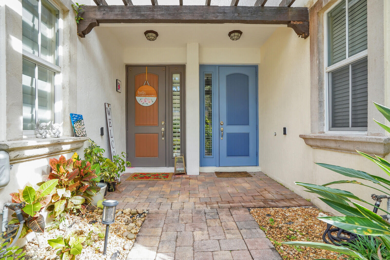2005 Foxtail View Court West Palm Beach, FL 33411 - Photo 6 of 51 a front view of a house with a yard