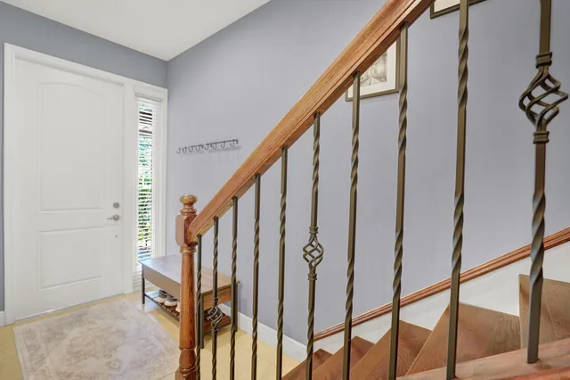 a view of an entryway