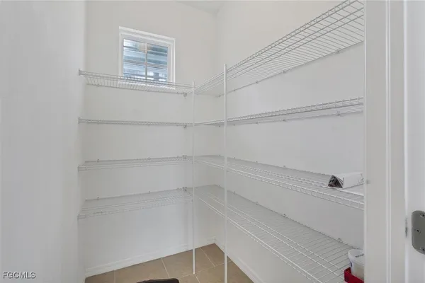 a view of a closet