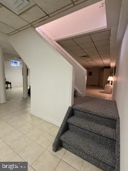 4848 Shepherd Street Brookhaven, PA 19015 - Photo 26 of 41 stairs landing from 1st floor to finished basement