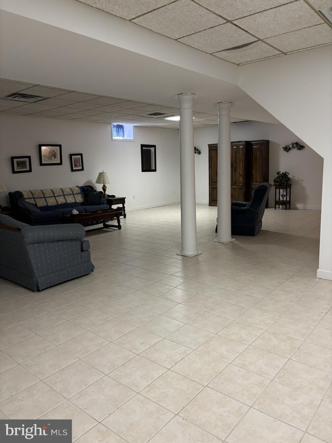 4848 Shepherd Street Brookhaven, PA 19015 - Photo 27 of 41 finished basement ceramic tile floor