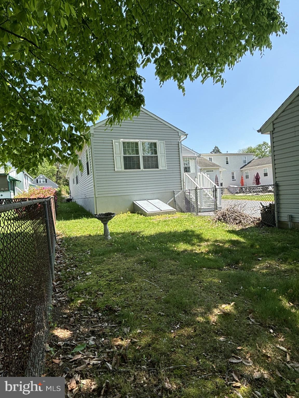 4848 Shepherd Street Brookhaven, PA 19015 - Photo 33 of 41 vie of rear of house + Bilcodoors to basement