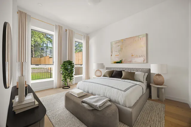 a bathroom with a sink a mirror and a bathtub