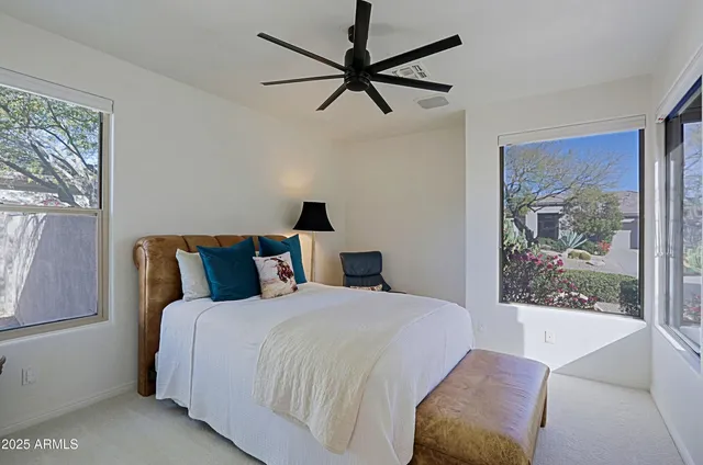 a view of an outdoor space and swimming pool