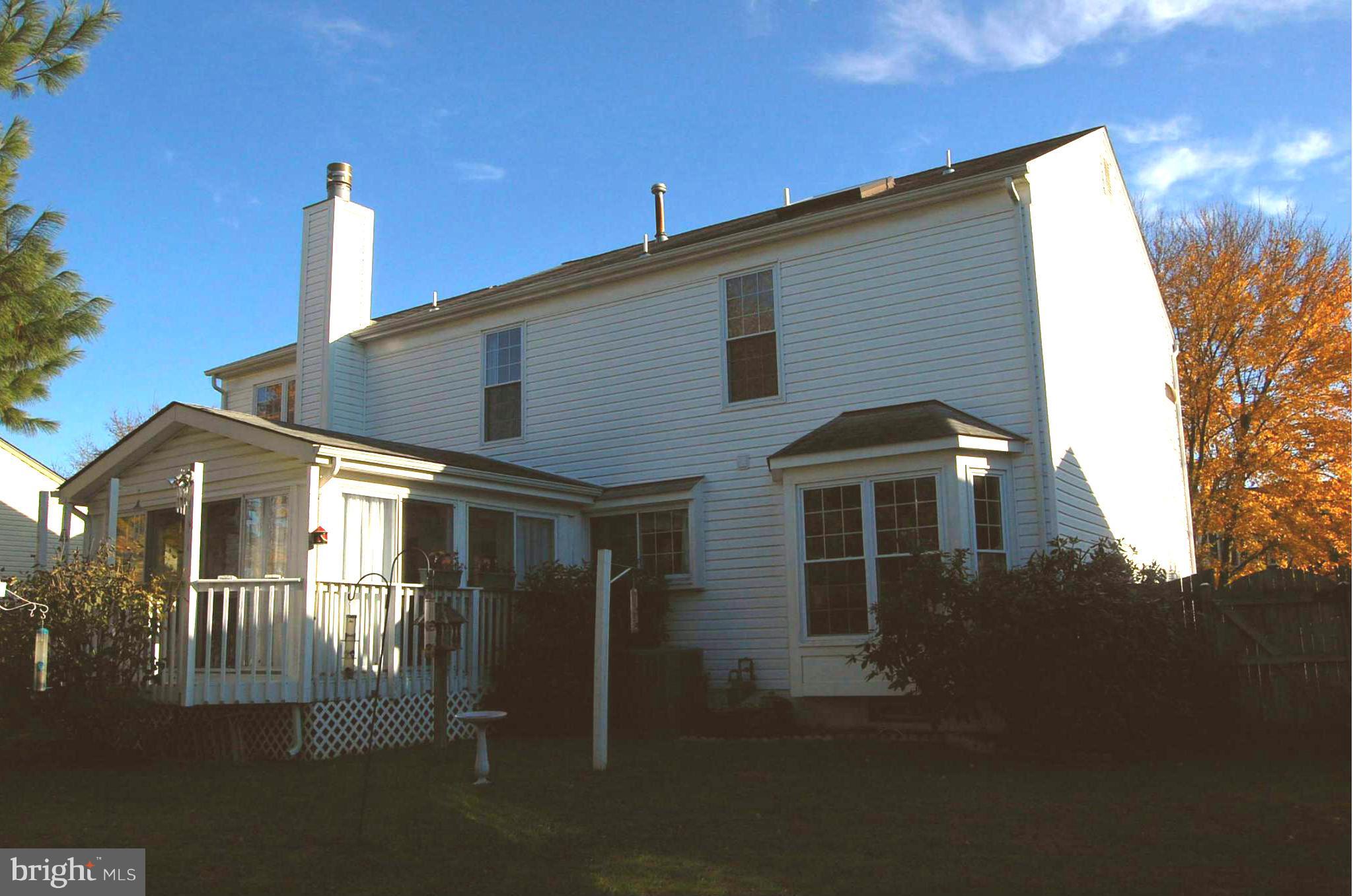 8570 Yoder Street Manassas, VA 20110 - Photo 9 of 29 Rear Showing 3 Season Room