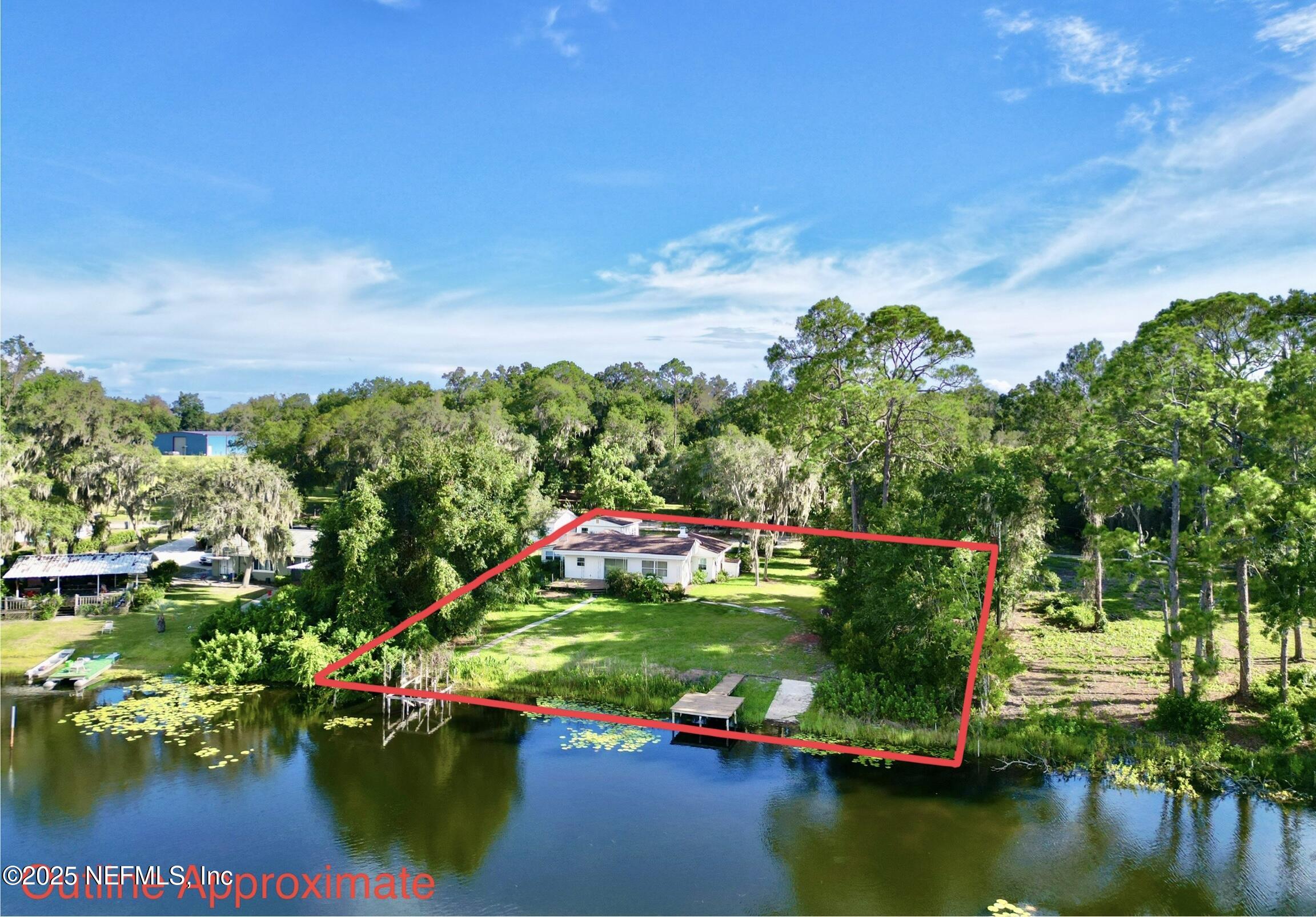 145 Depot Road Hawthorne, FL 32640 - Photo 67 of 73 a view of a lake with houses