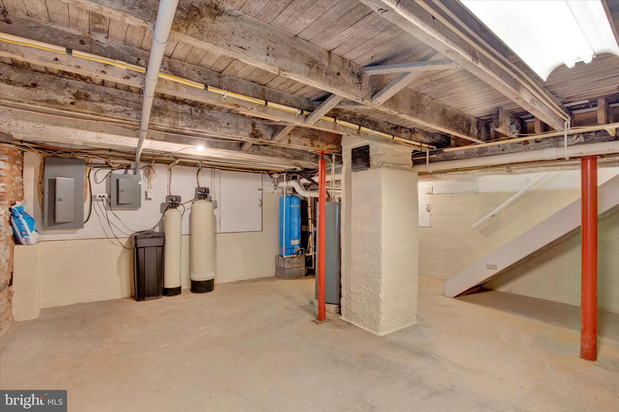 1009 Old Pylesville Road Pylesville, MD 21132 - Photo 21 of 31 Unfinished walk-up basement w/ outdoor access