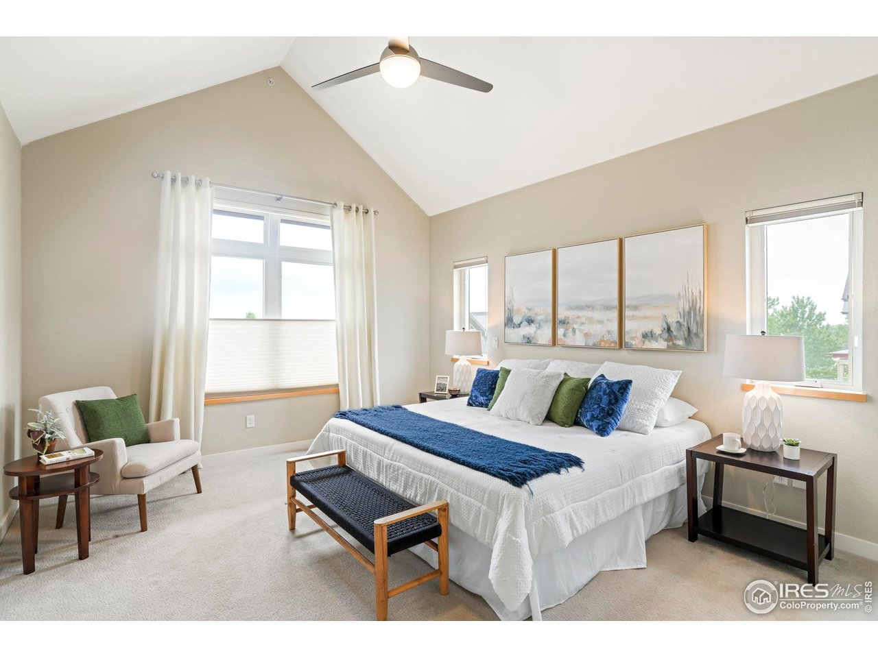 5315 5th Street, Unit A Boulder, CO 80304 - Photo 21 of 32 a bedroom with a bed and a window