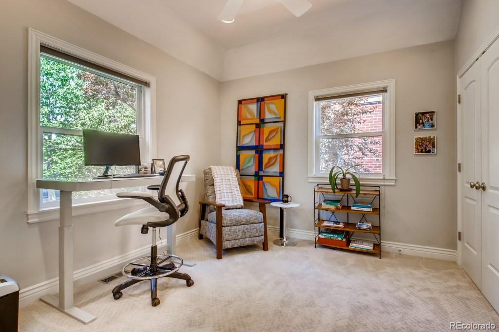 3234 Stuart Street Denver, CO 80212 - Photo 12 of 40 a view of a workspace with gym equipment