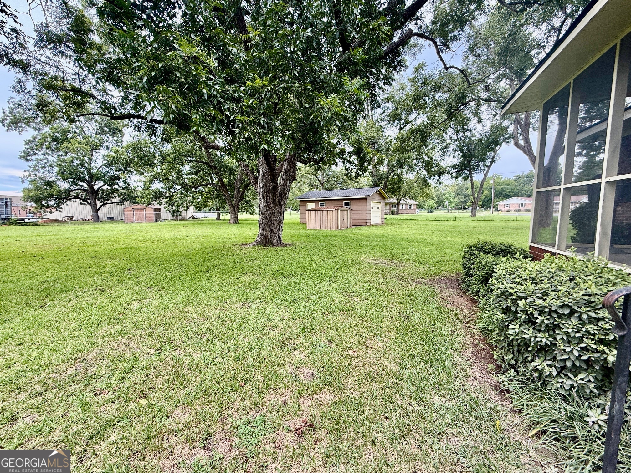 5741 Lawrence Court Macon, GA 31216 - Photo 19 of 22 a view of backyard with large trees