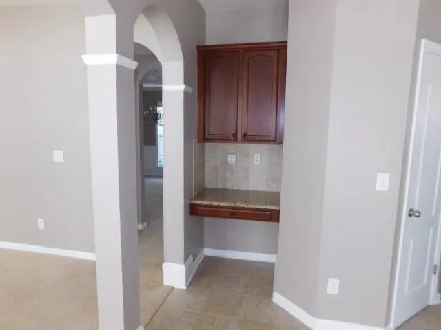 a view of front door