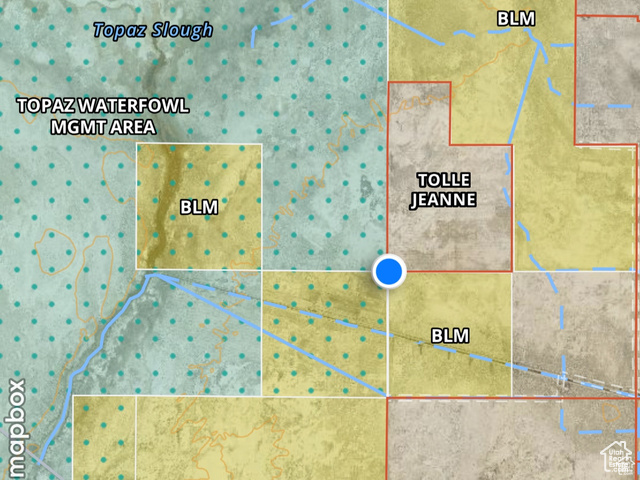 6000 North 10000th West Delta, UT 84624 - Photo 8 of 20 Map / location of property area with property parcel outlined