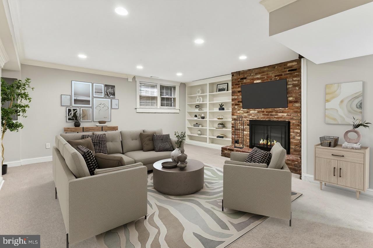1955 Kirby Road Falls Church, VA 22043 - Photo 28 of 44 Virtually staged family room