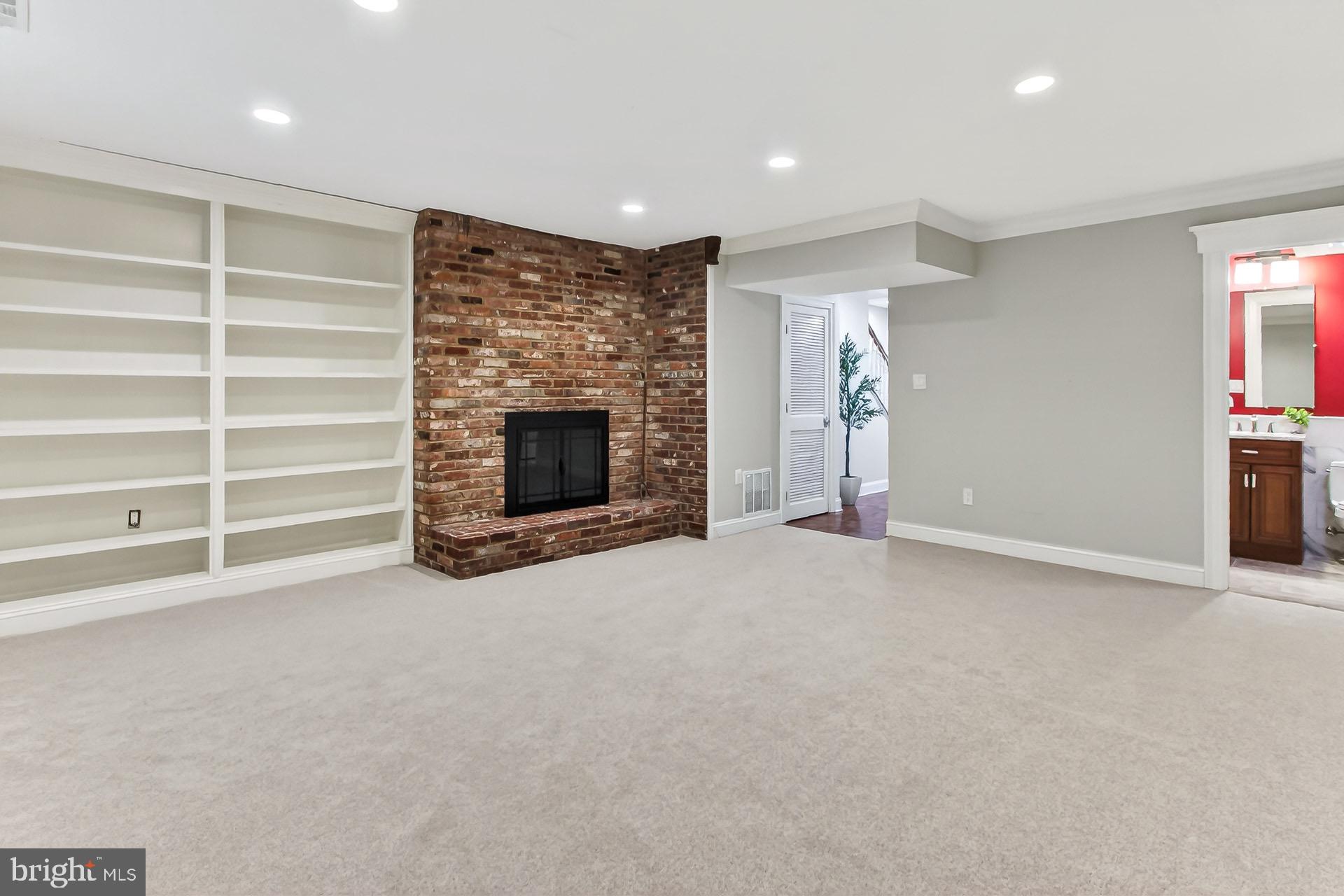 1955 Kirby Road Falls Church, VA 22043 - Photo 30 of 44 Looking toward foyer with 2nd fireplace