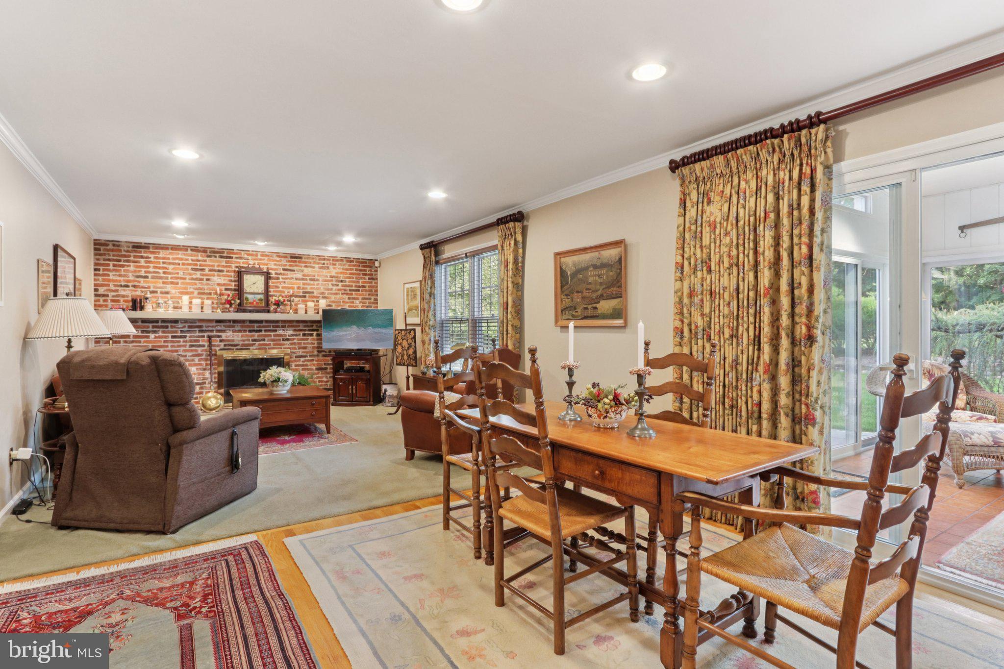294 Batleson Road Ambler, PA 19002 - Photo 11 of 50 a view of a dining room with furniture window and wooden floor