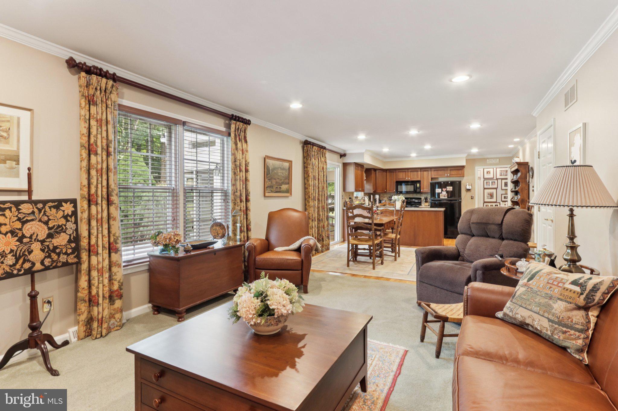 294 Batleson Road Ambler, PA 19002 - Photo 13 of 50 a living room with furniture and a large window