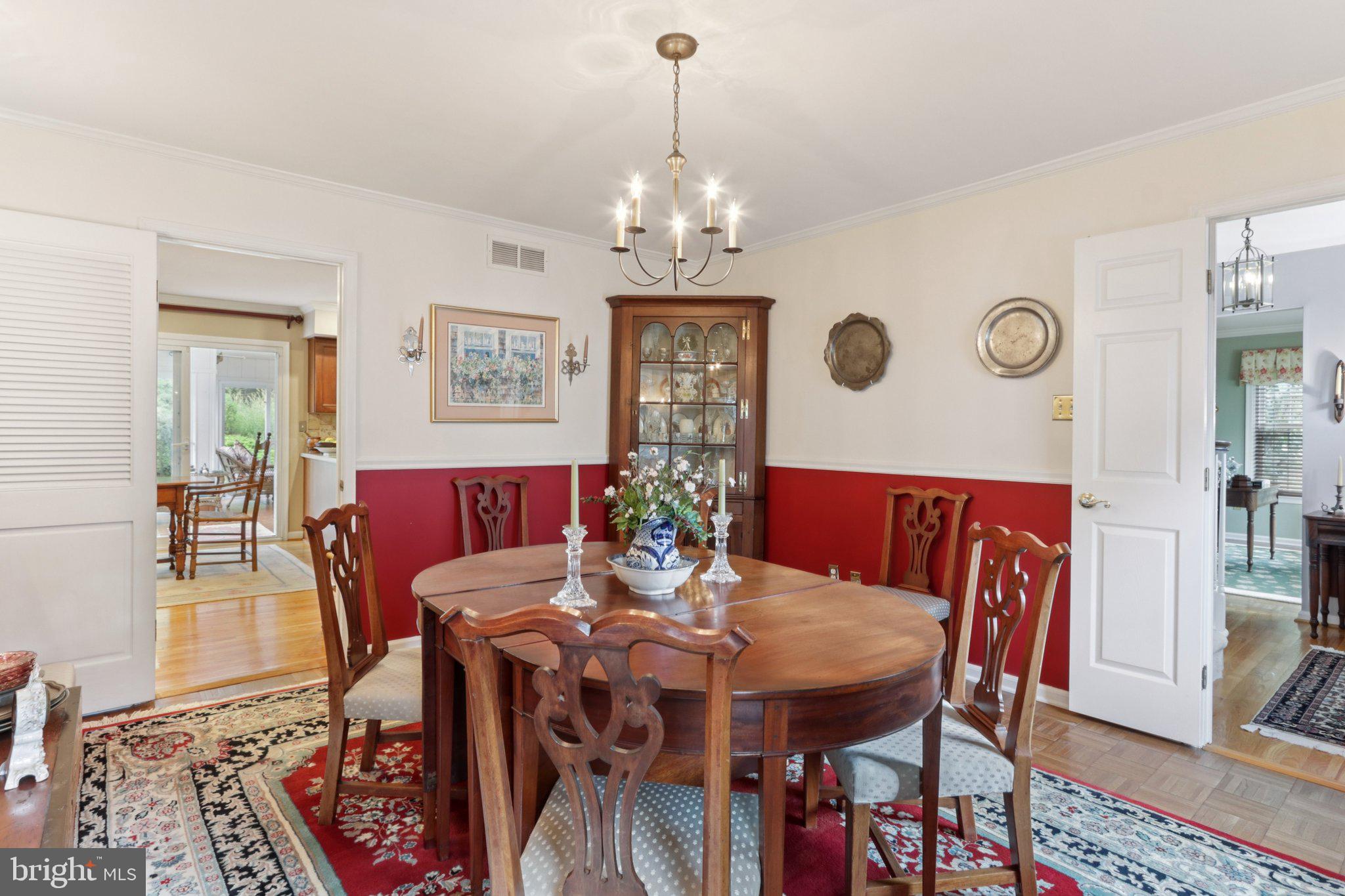 294 Batleson Road Ambler, PA 19002 - Photo 15 of 50 a view of a dining room with furniture and wooden floor
