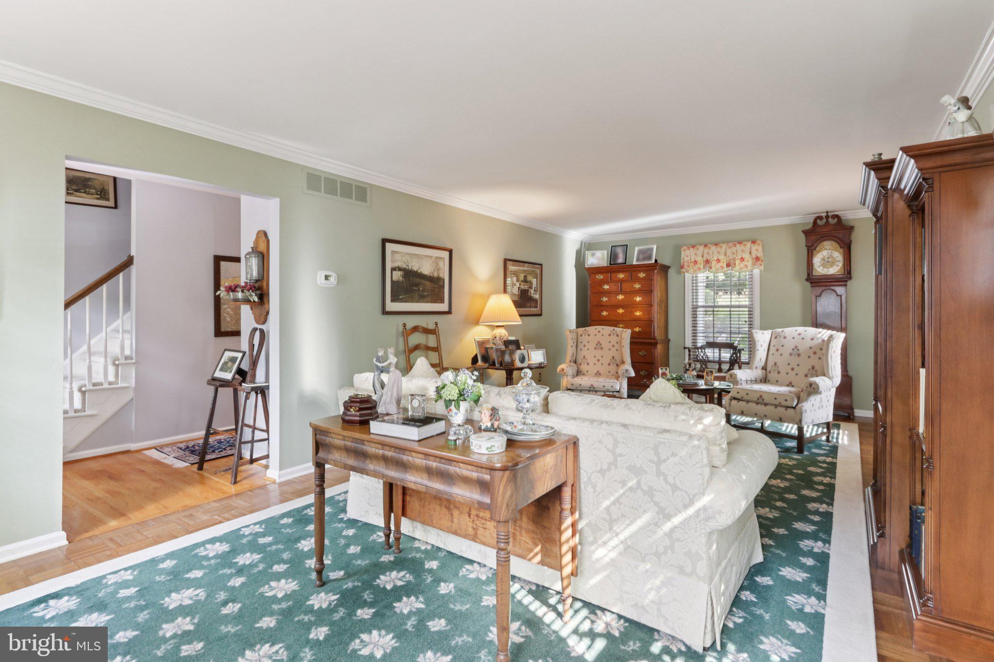 294 Batleson Road Ambler, PA 19002 - Photo 17 of 50 a living room with furniture and a table
