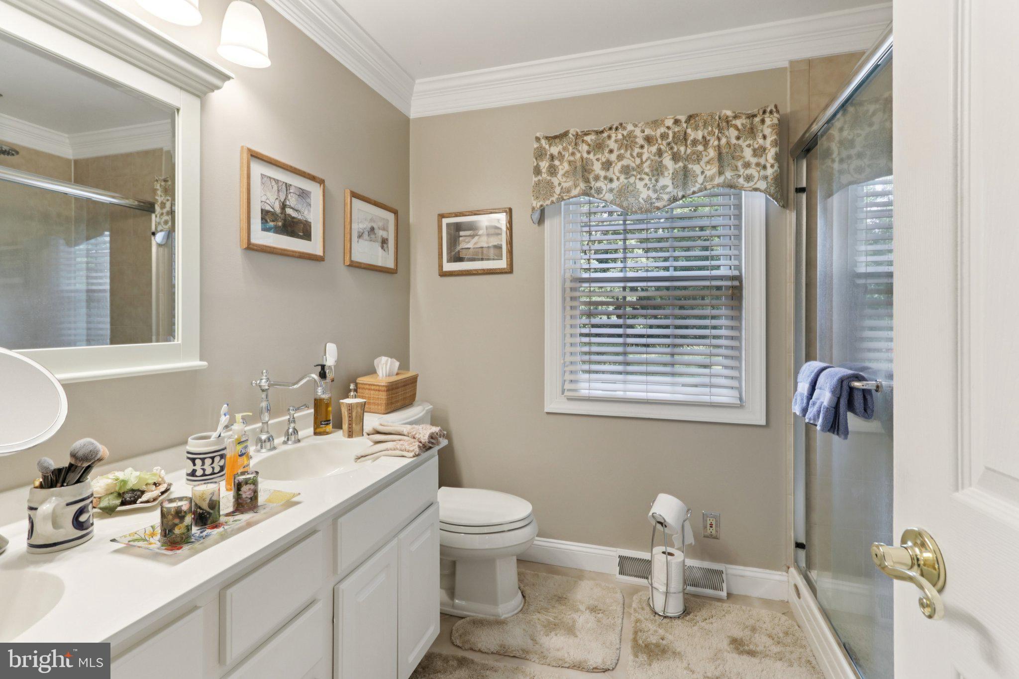 294 Batleson Road Ambler, PA 19002 - Photo 37 of 50 a bathroom with a toilet sink and mirror