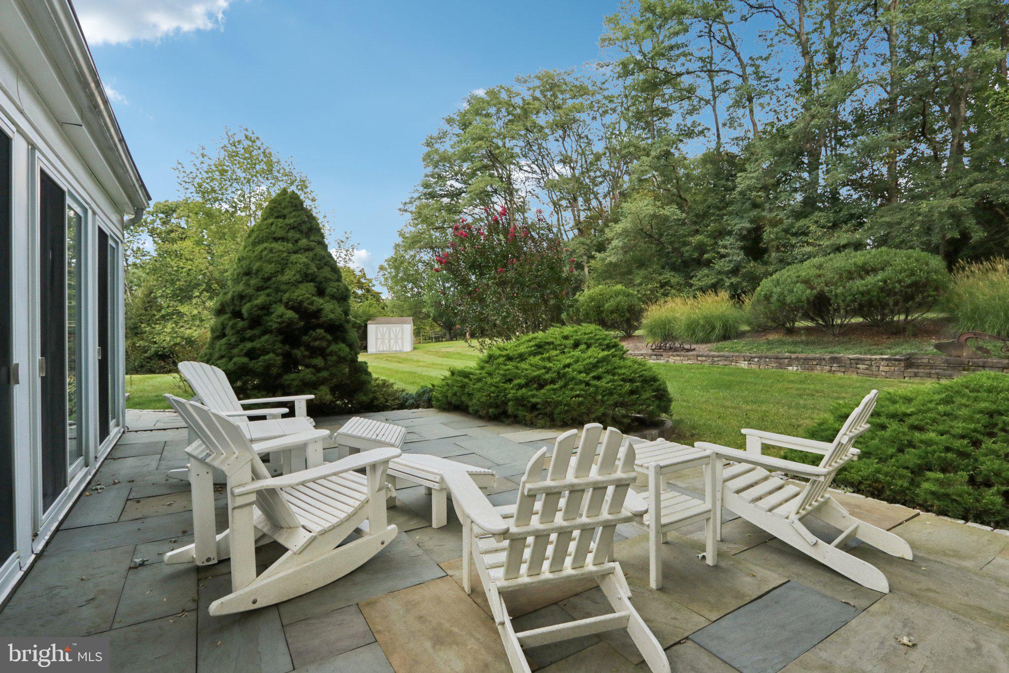 294 Batleson Road Ambler, PA 19002 - Photo 42 of 50 a view of yard with furniture and garden