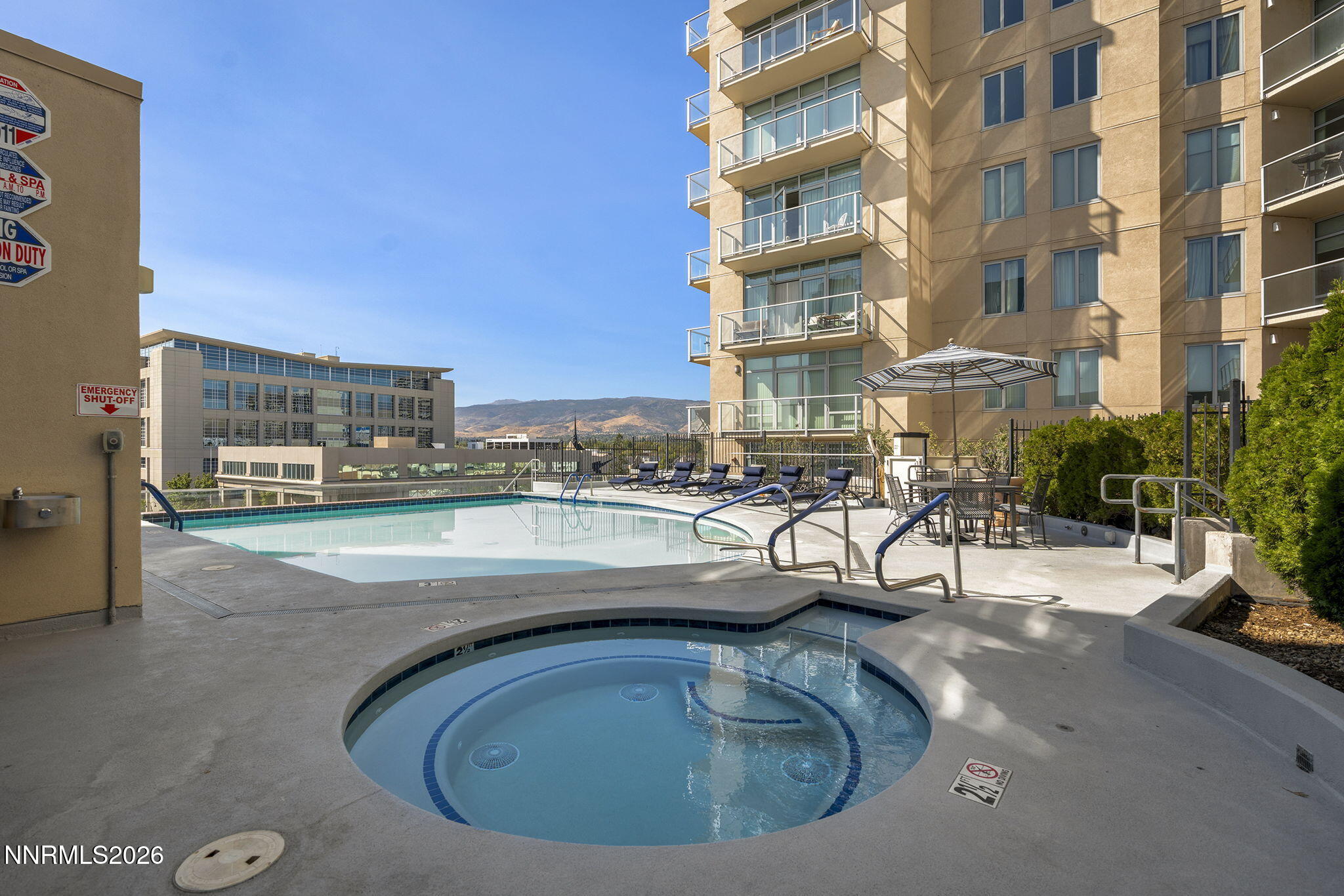 50 North Sierra Street, Unit 805 Reno, NV 89501 - Photo 19 of 23 a view of swimming pool from a balcony