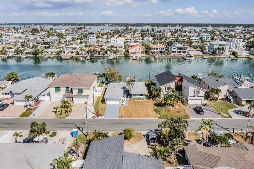 11305 5th Street East Treasure Island, FL 33706 - Photo 29 of 40 an aerial view of a house with a lake view