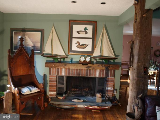 1425 Town Point Road Chesapeake City, MD 21915 - Photo 14 of 18 Fireplace - 1425 Town Point Rd, Chesapeake City MD