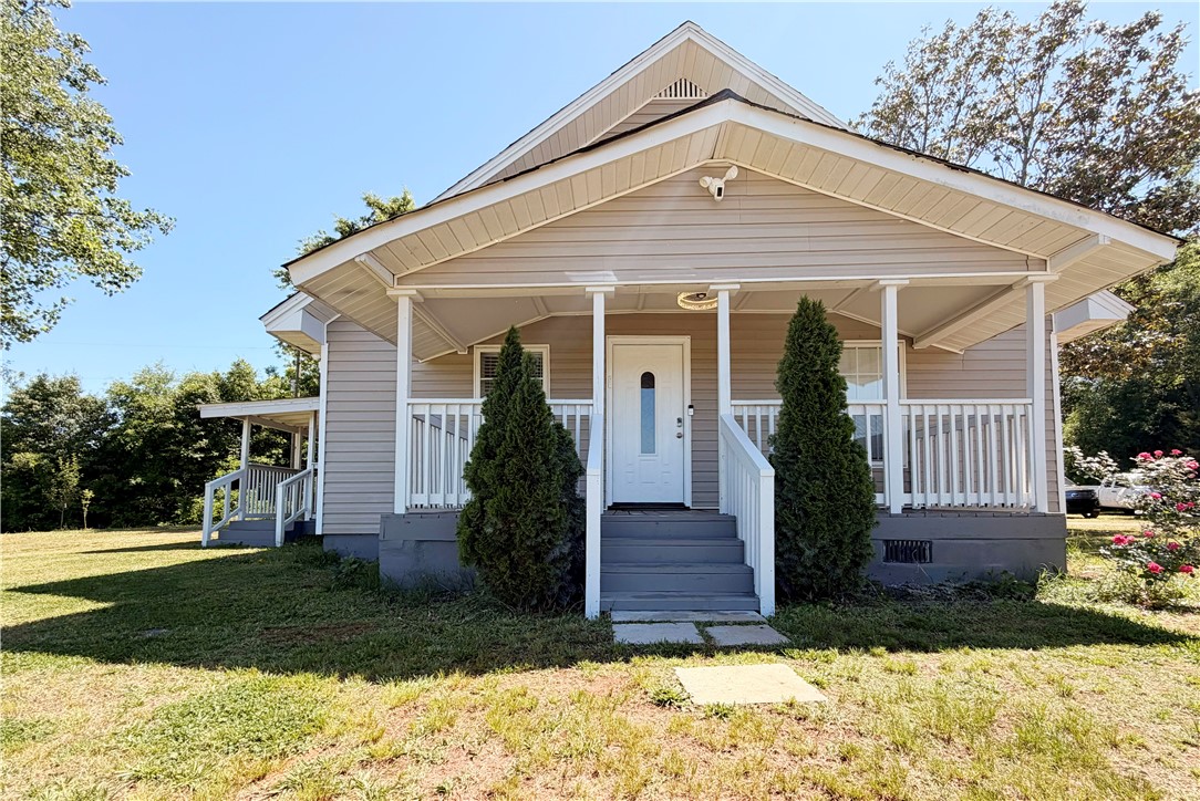 358 Finley Road Easley, SC 29642 - Photo 1 of 20 This charming residence features a welcoming front porch, perfect for enjoying peaceful outdoor moments.